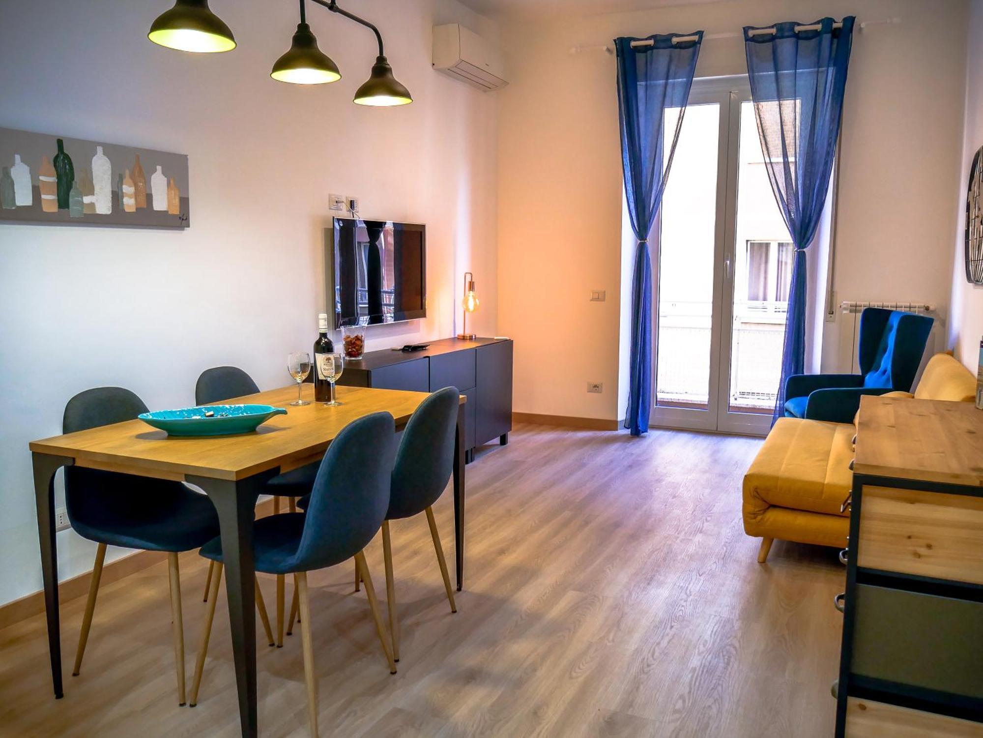 Chic Modern 2-Bedroom Near Metro Rome Bagian luar foto